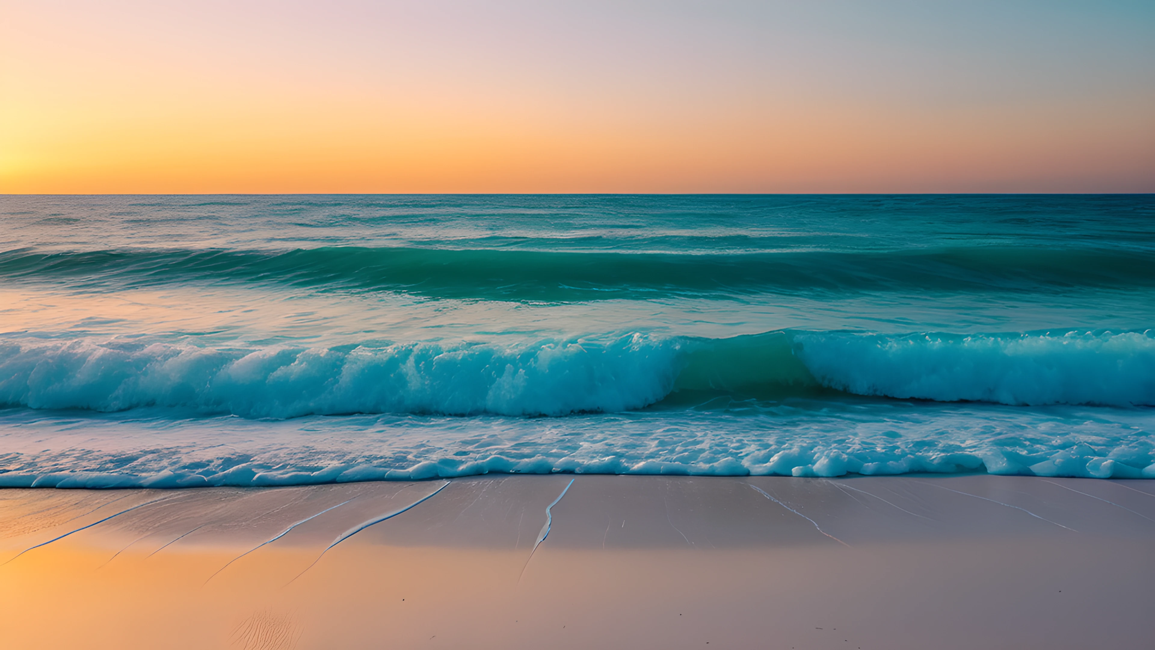 4K Summer Tropical Sunset ocean 2025-10-31