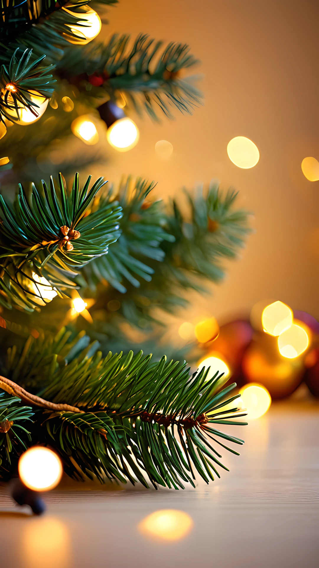 Christmas Cozy Lights (Mobile) fir branches 2025-10-31