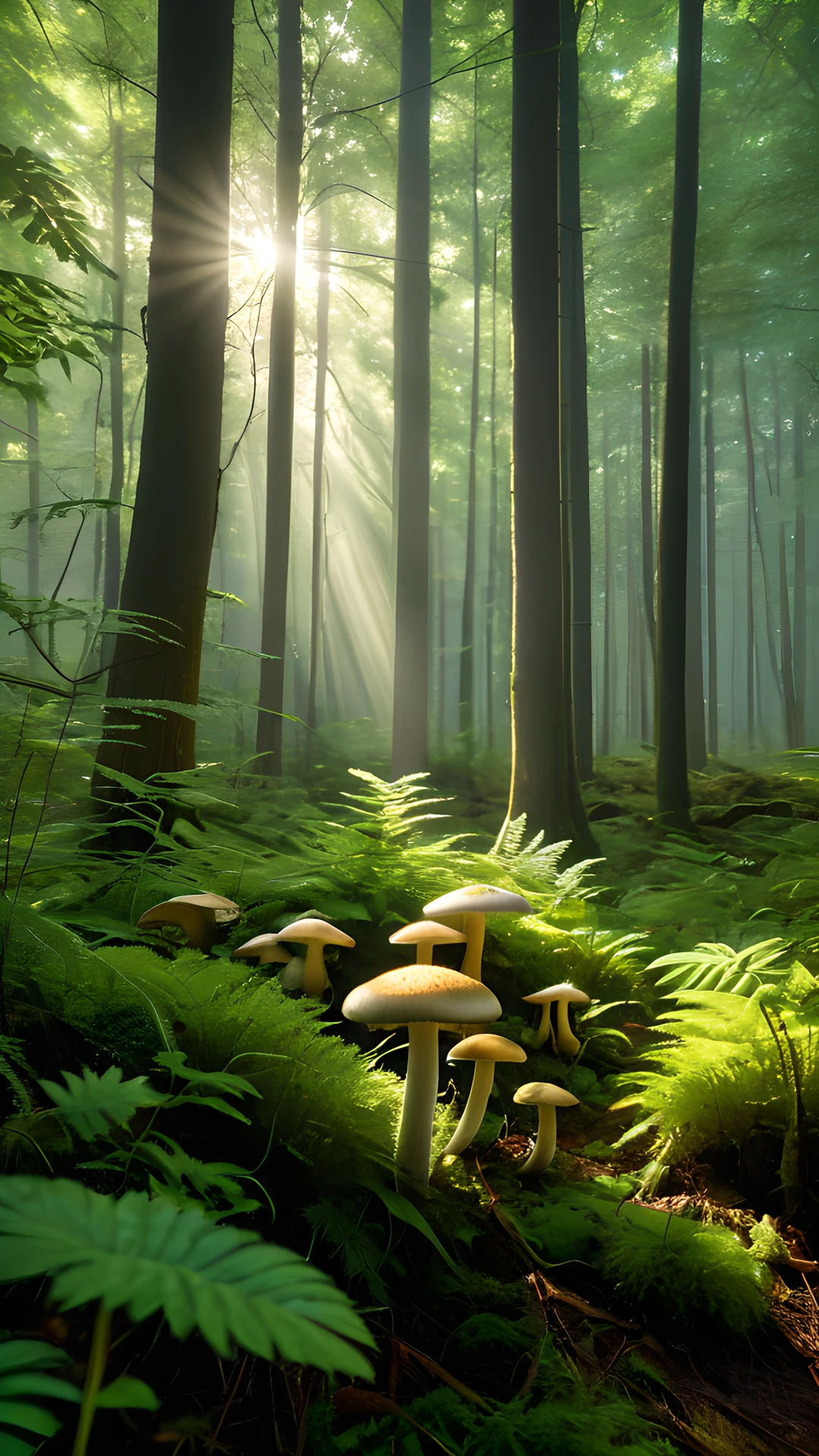 iPhone Nature Green Forest mushrooms 2025-10-31