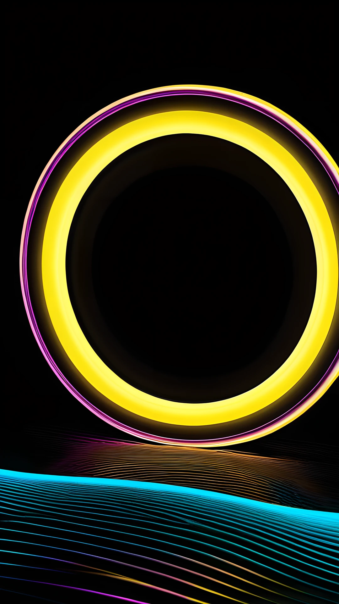 Dark AMOLED Abstract (Mobile & Desktop) rings 2025-10-31