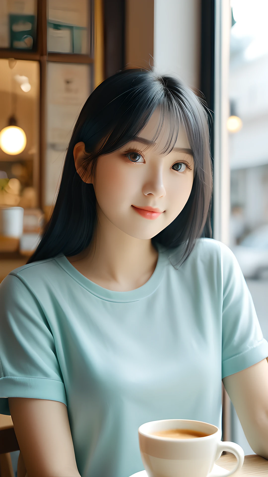 iPhone Anime Aesthetic (Safe) cafe window 2025-10-31