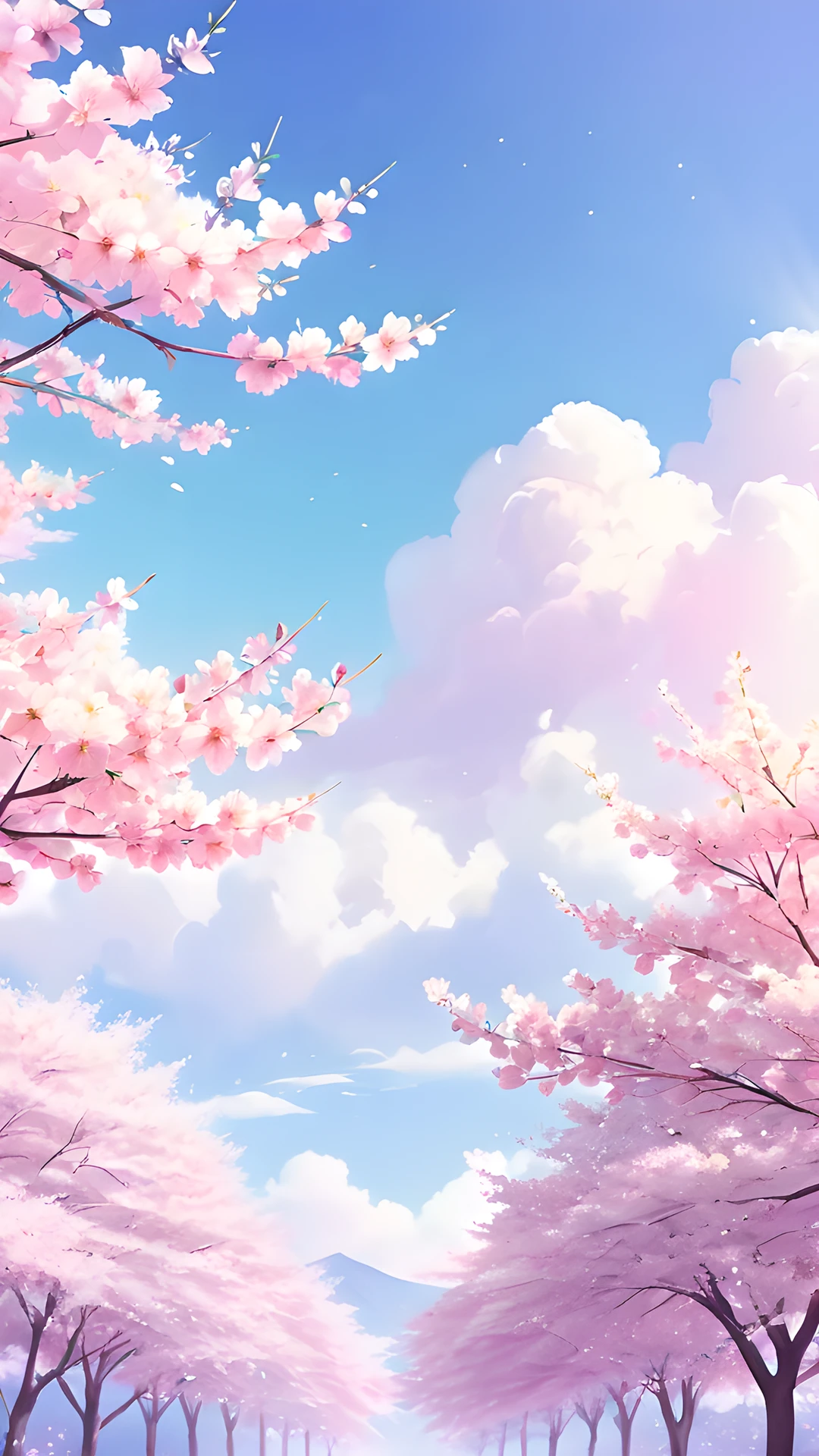 iPhone Anime Aesthetic (Safe) cherry blossoms 2025-10-31