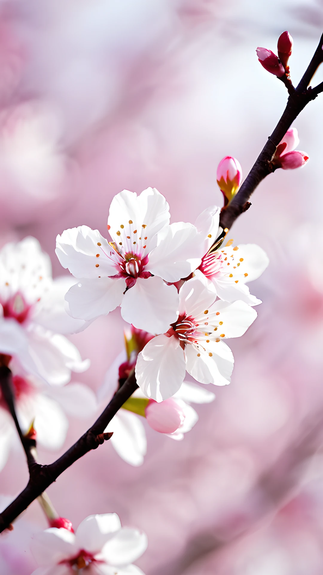 Spring Pastel Blossoms (Mobile) cherry blossoms 2025-10-31