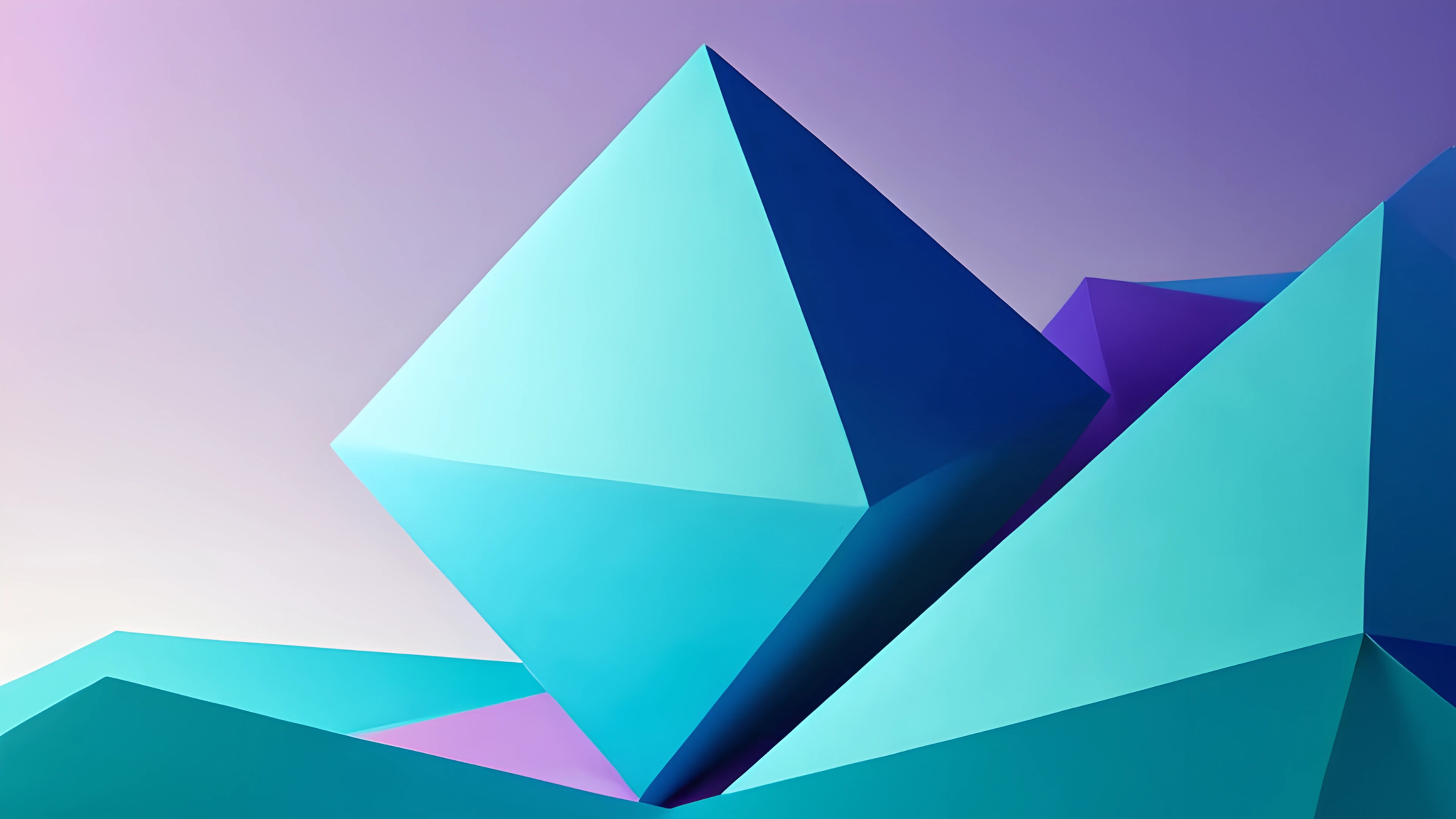 4K Abstract Geometric paper-cut 2025-12-19