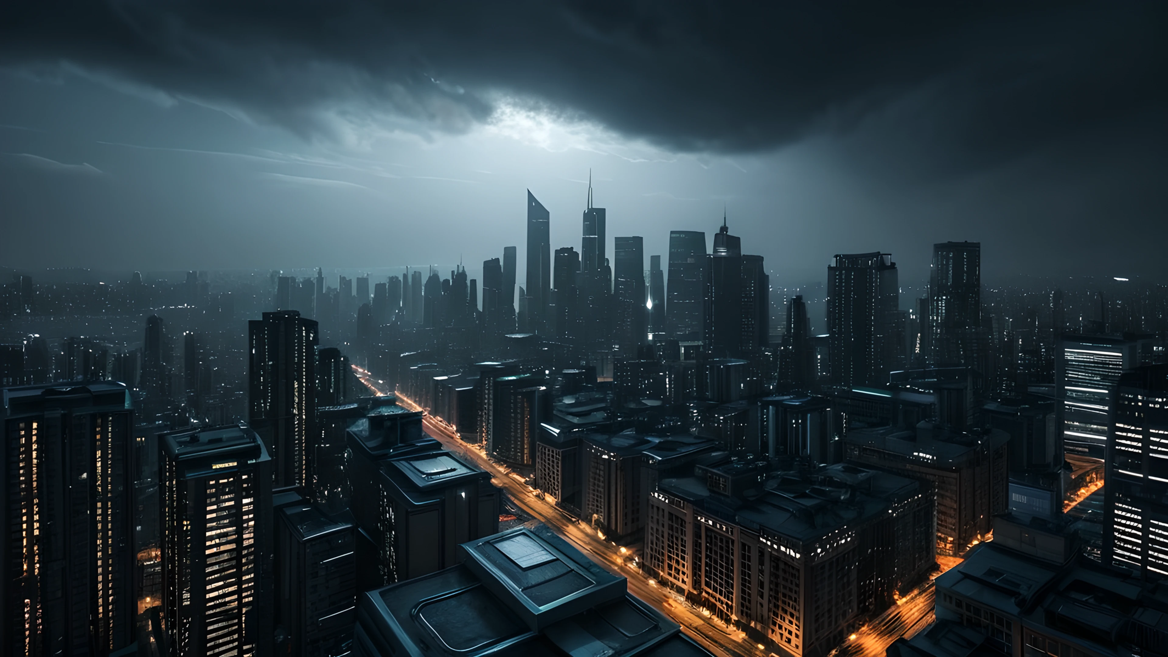 4K City Night Neon street 2025-12-19