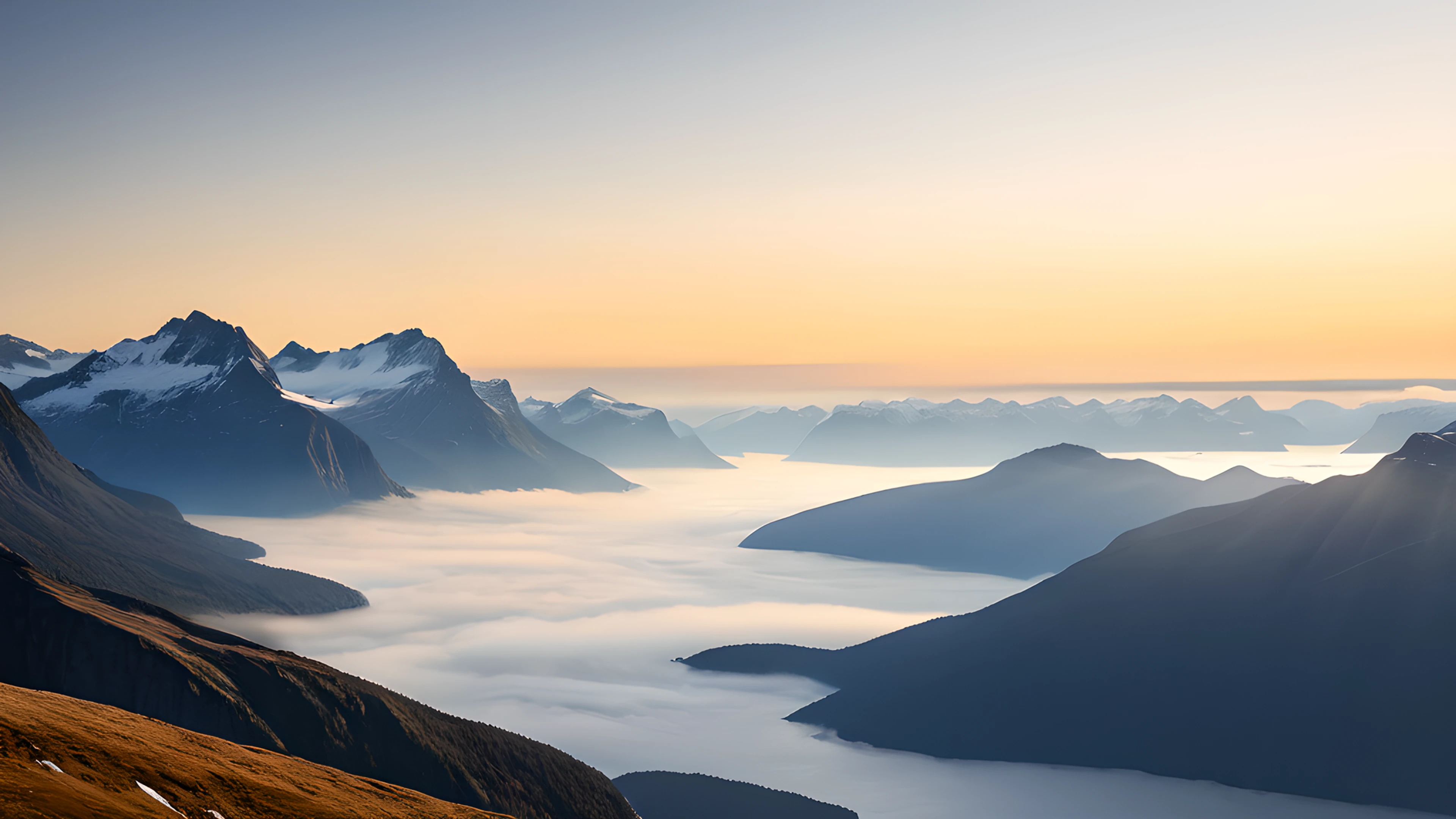 4K Epic Landscape fjord 2025-12-19