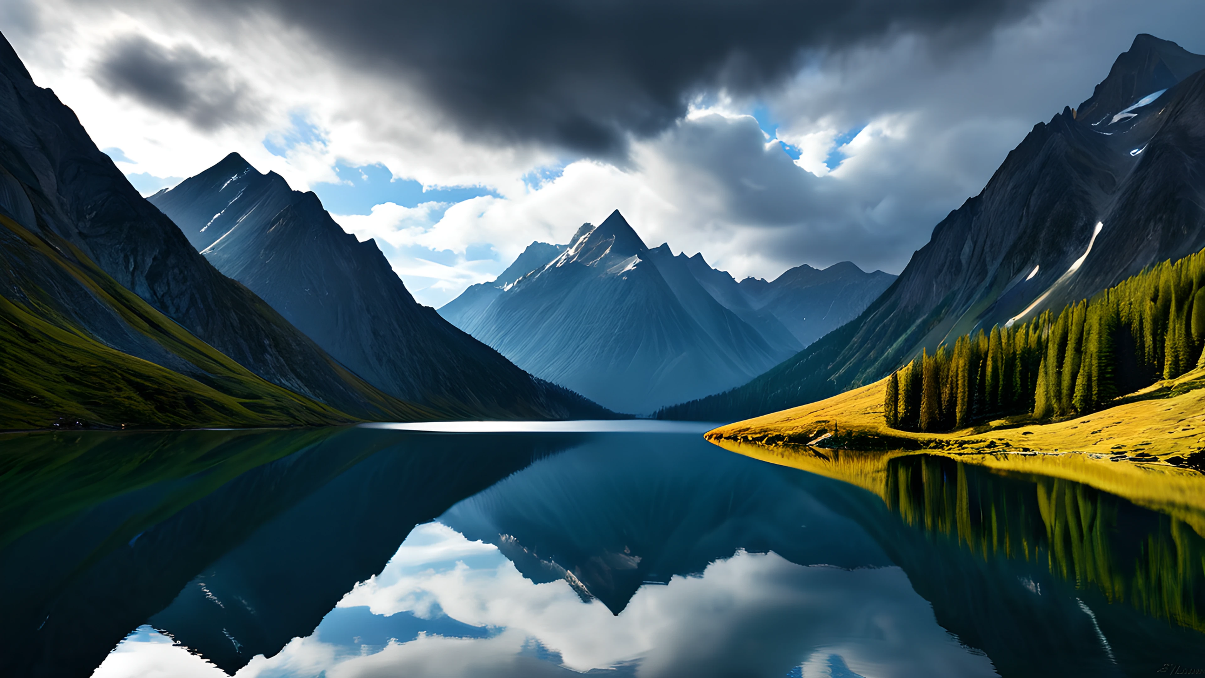 4K Epic Landscape mountain peak 2025-12-19