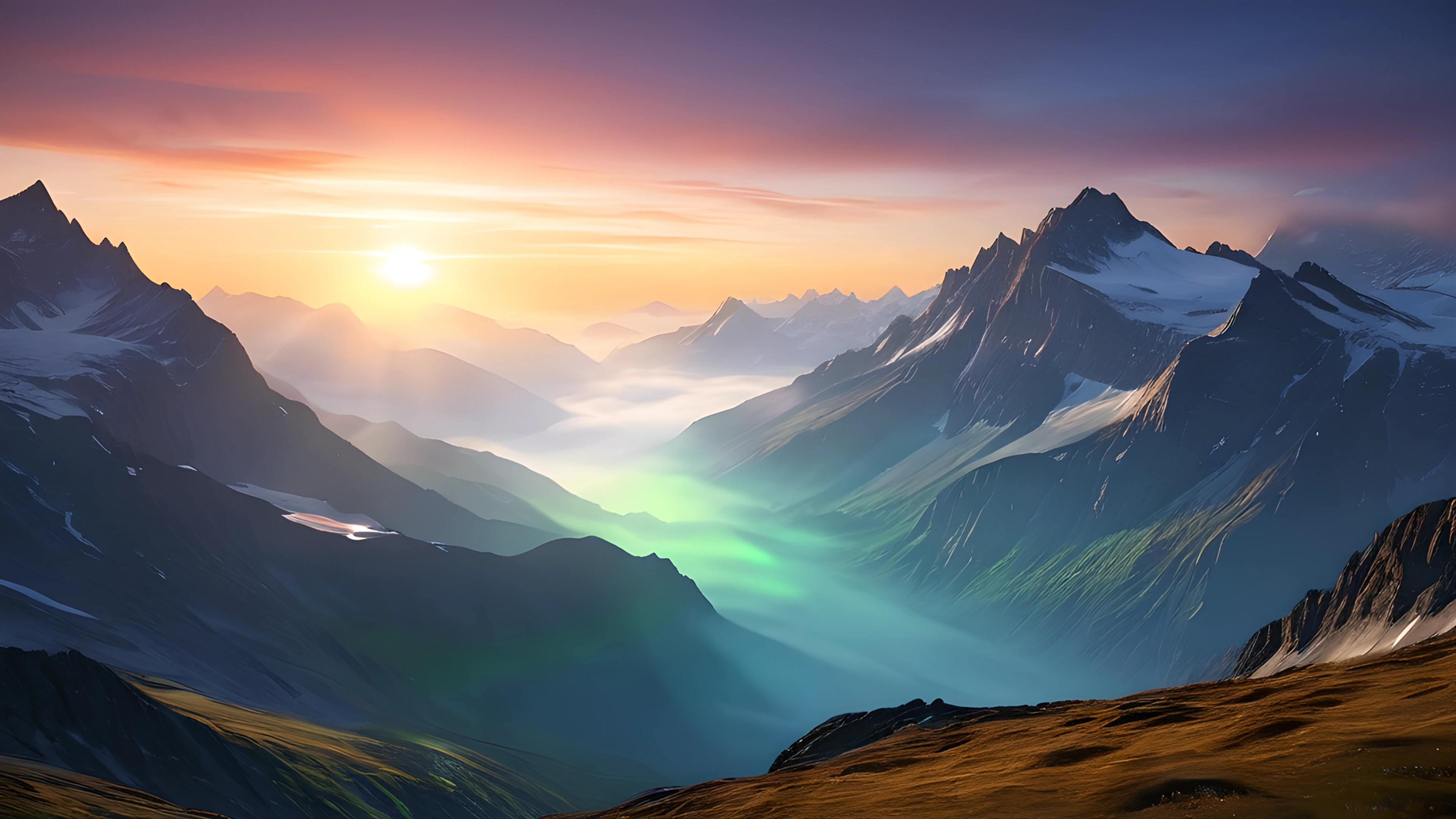 4K Epic Landscape northern lights 2025-12-19