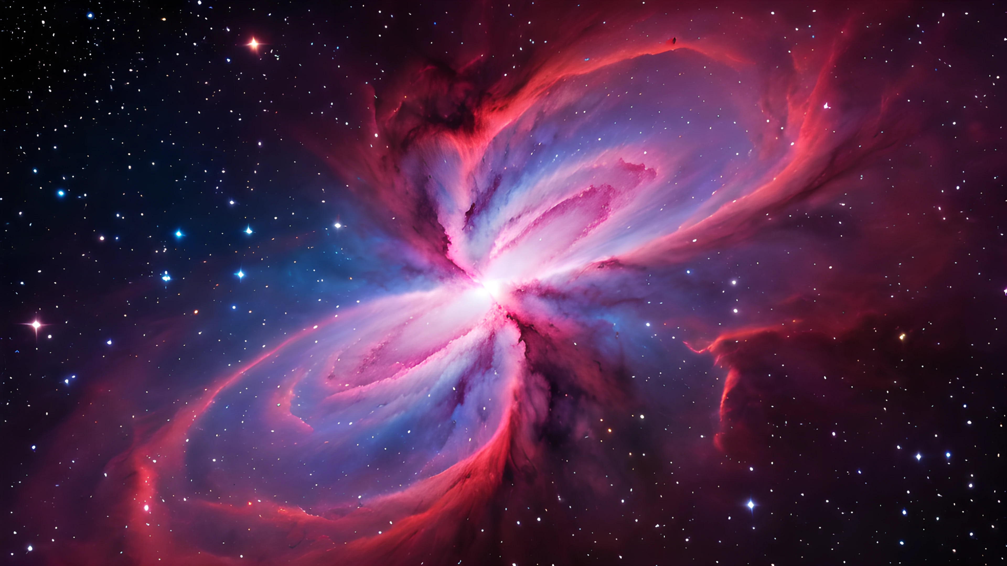 4K Space Nebula cosmic dust 2025-12-19