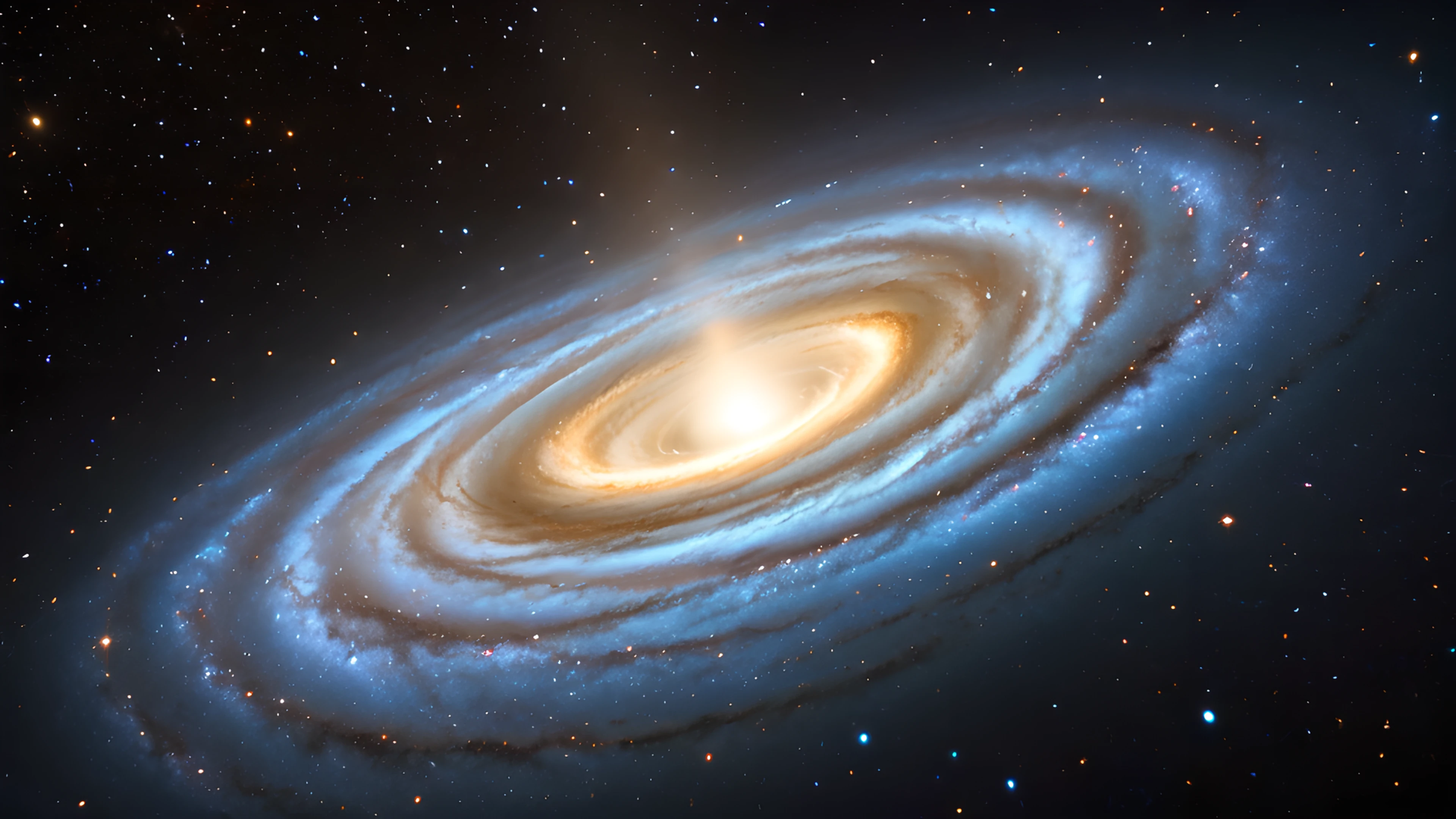 4K Space Nebula cosmic dust 2025-12-19