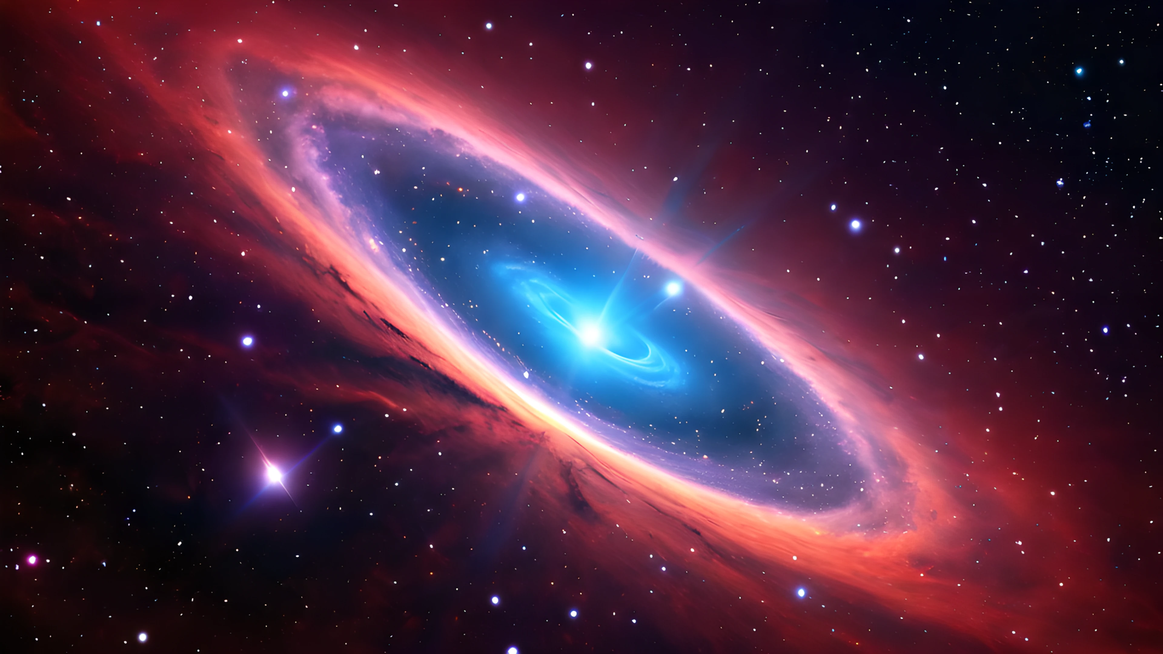 4K Space Nebula planet 2025-12-19