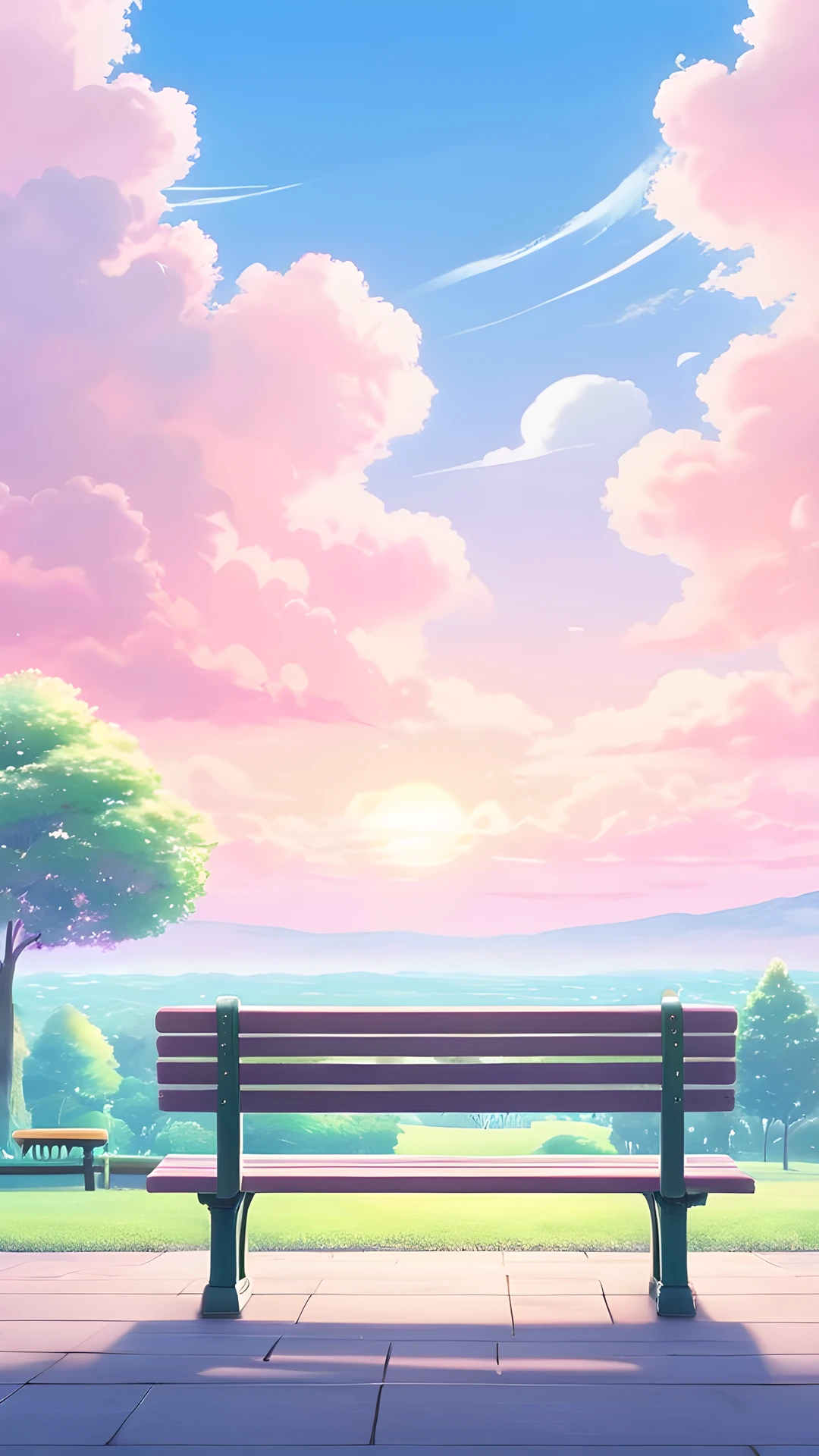 iPhone Anime Aesthetic (Safe) park bench 2025-12-19