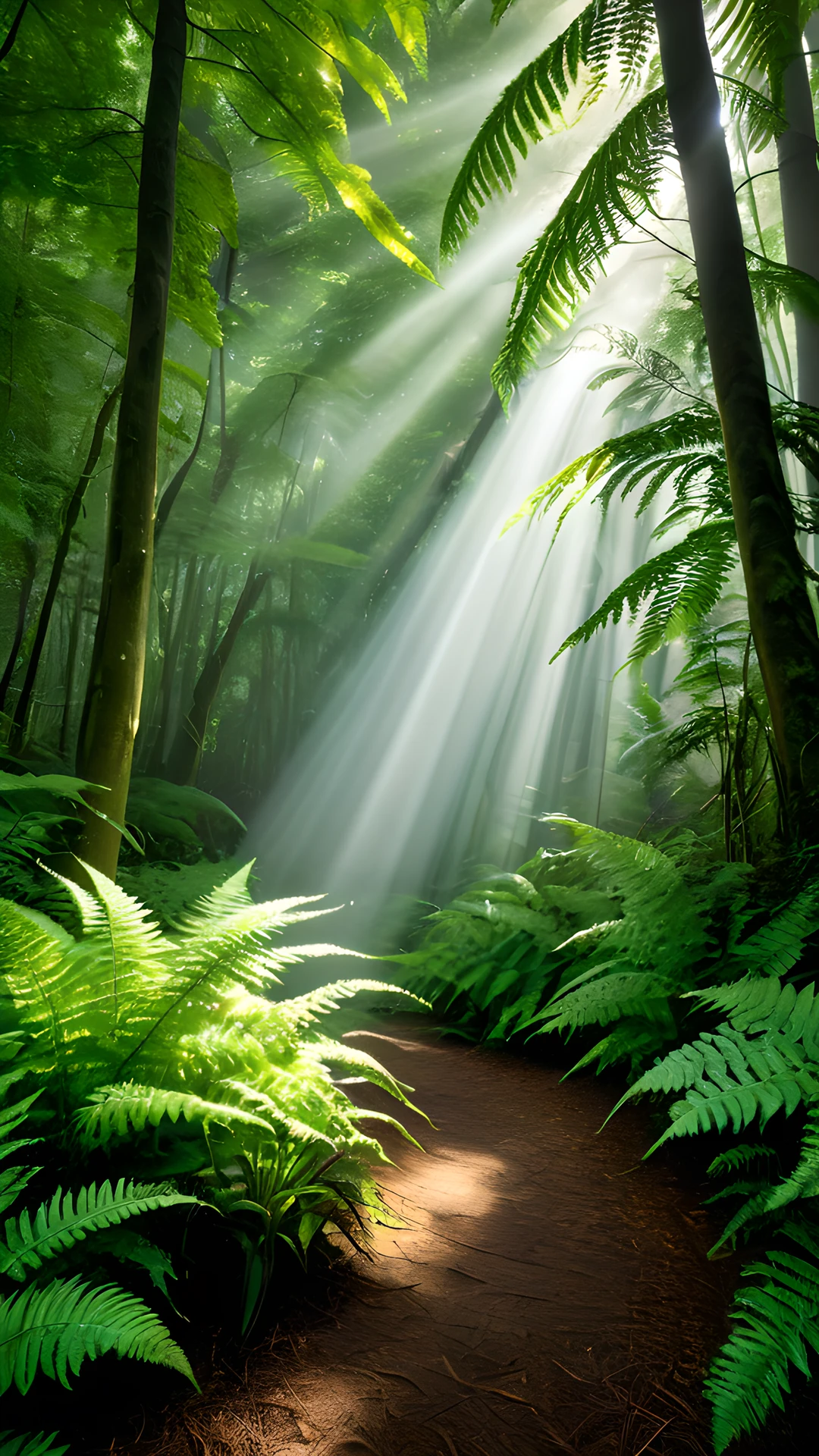 iPhone Nature Green Forest fern path 2025-12-19