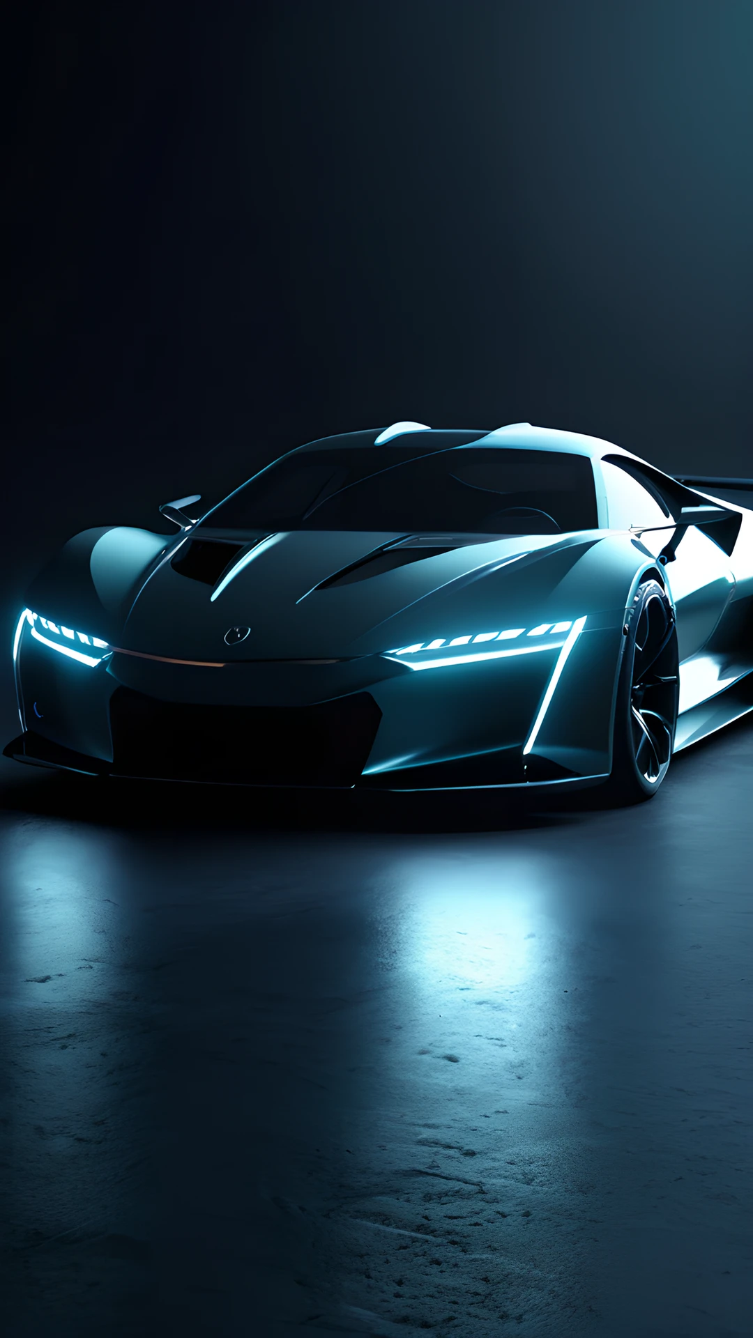 iPhone Supercar Dark headlights 2025-12-19