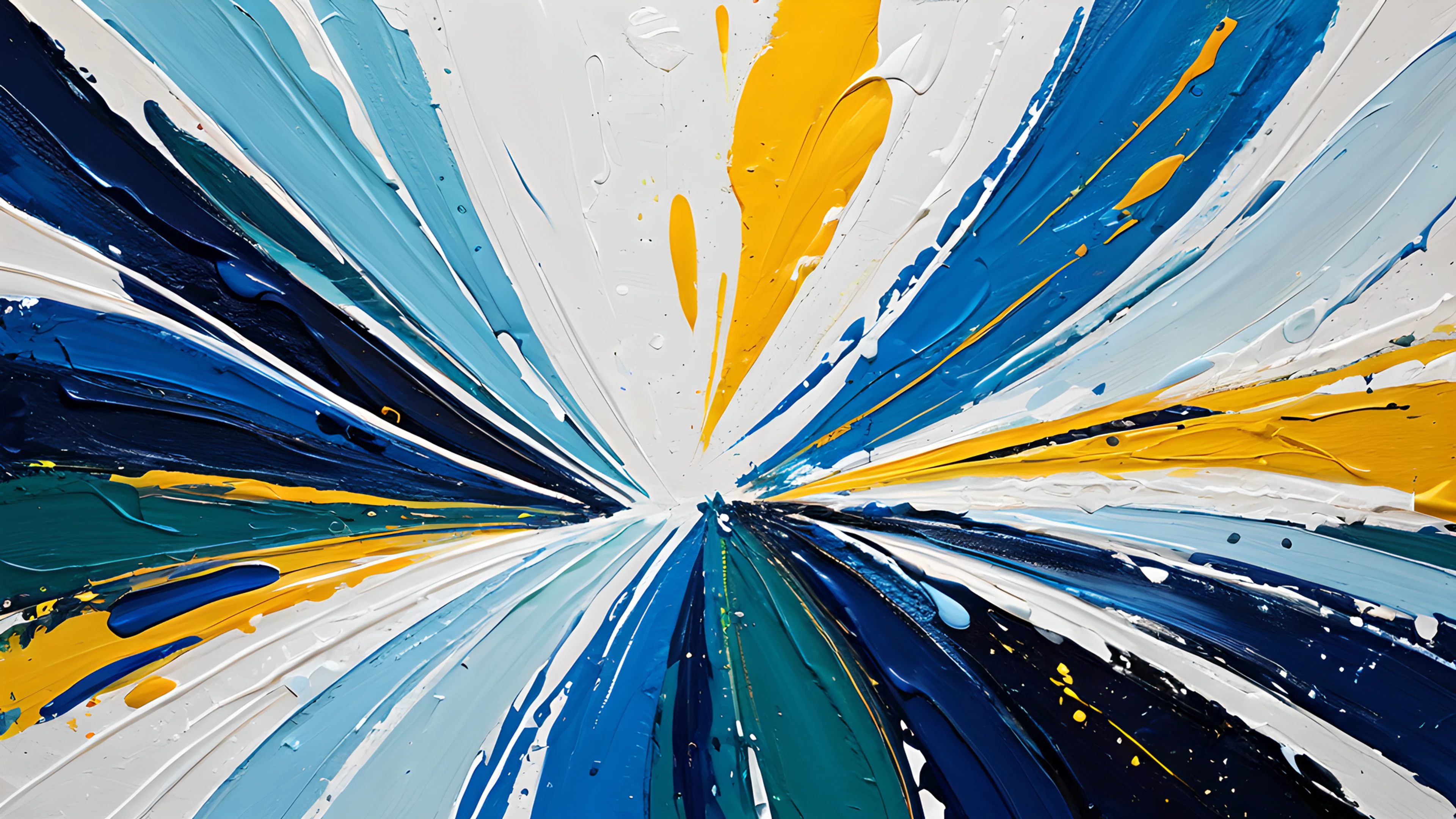 4K Artistic Brush Abstract palette knife marks 2025-12-31