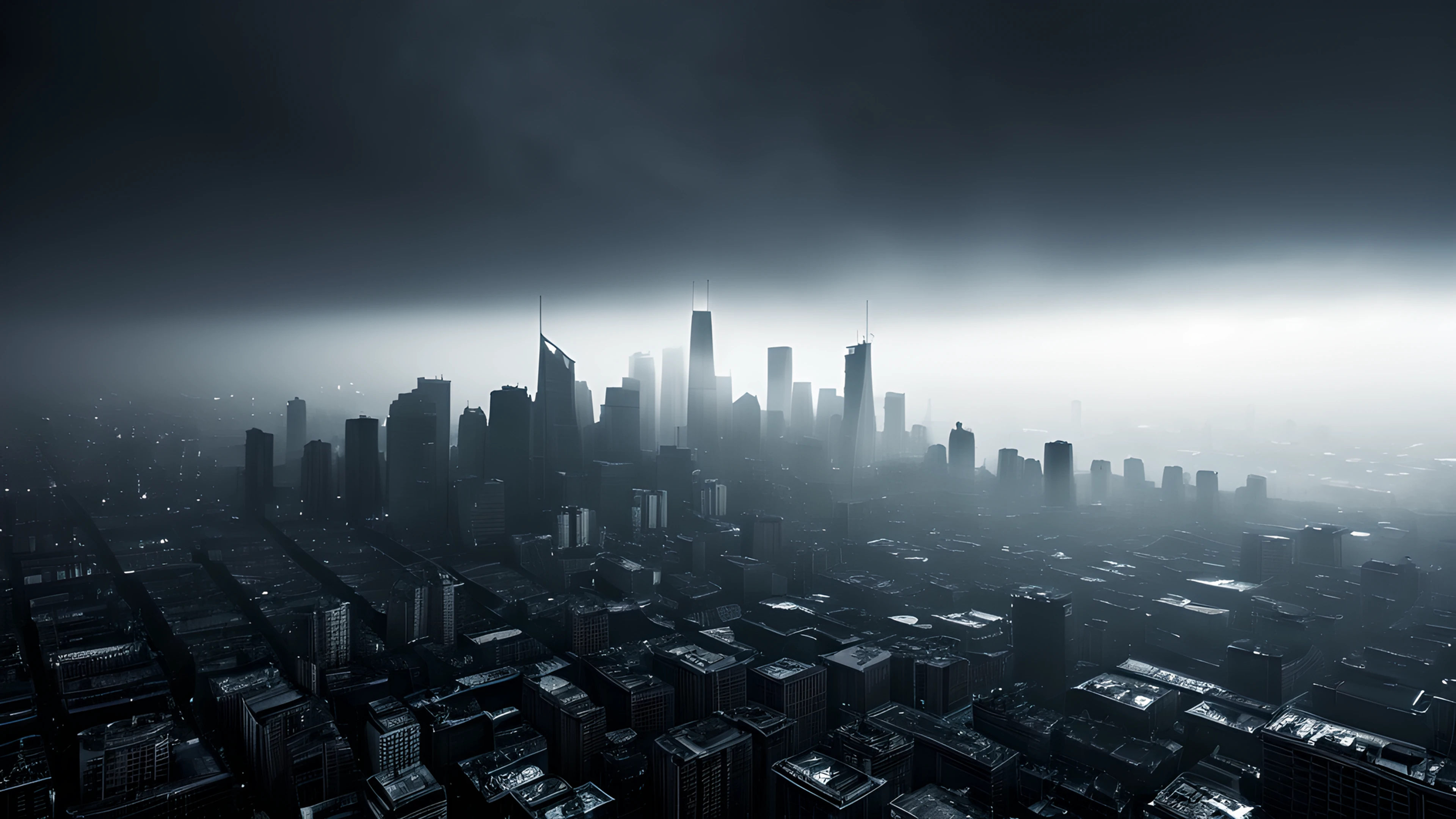 4K City Night Neon foggy haze 2026-01-01