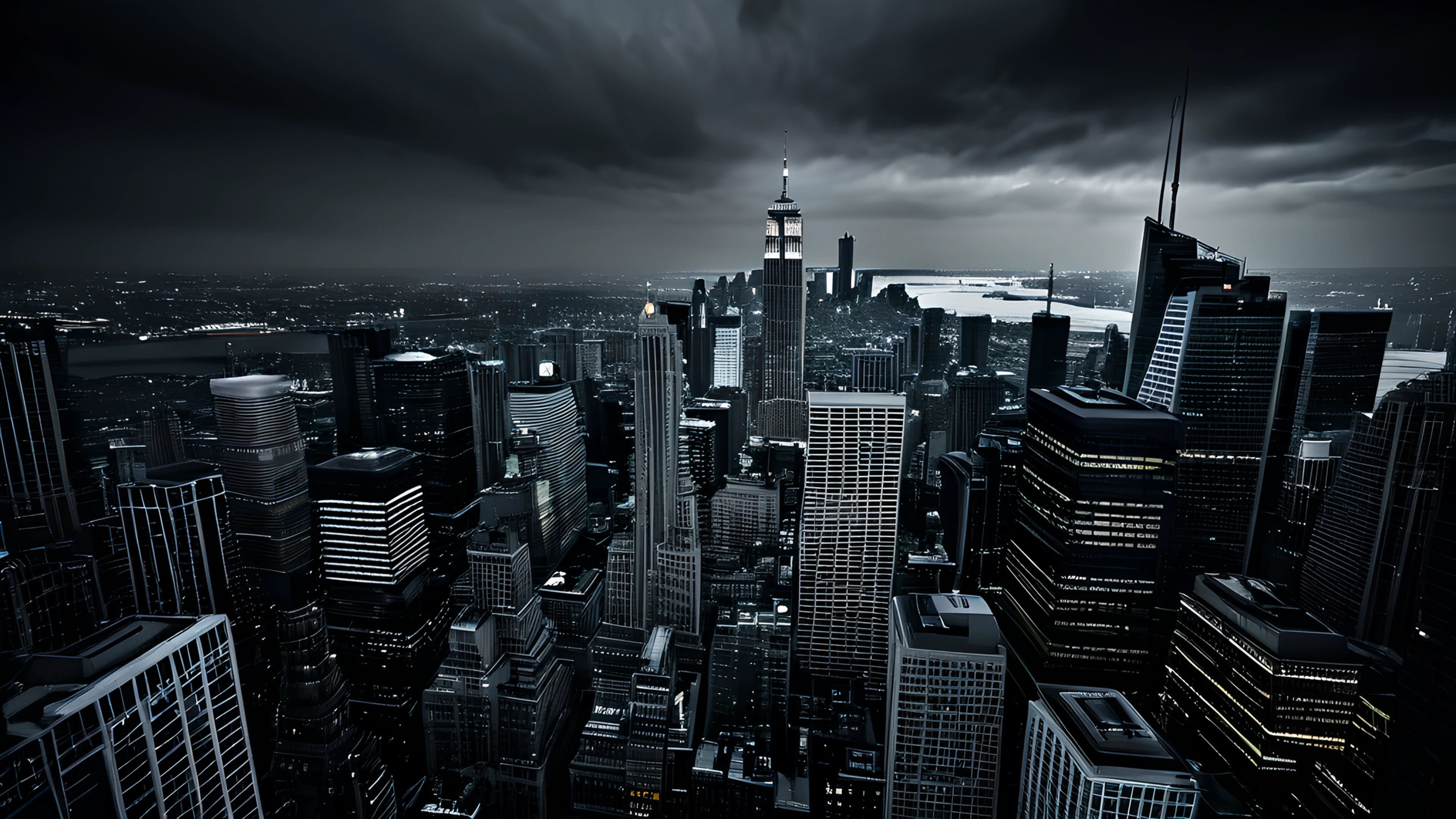 4K City Night Neon skyscraper 2025-12-31