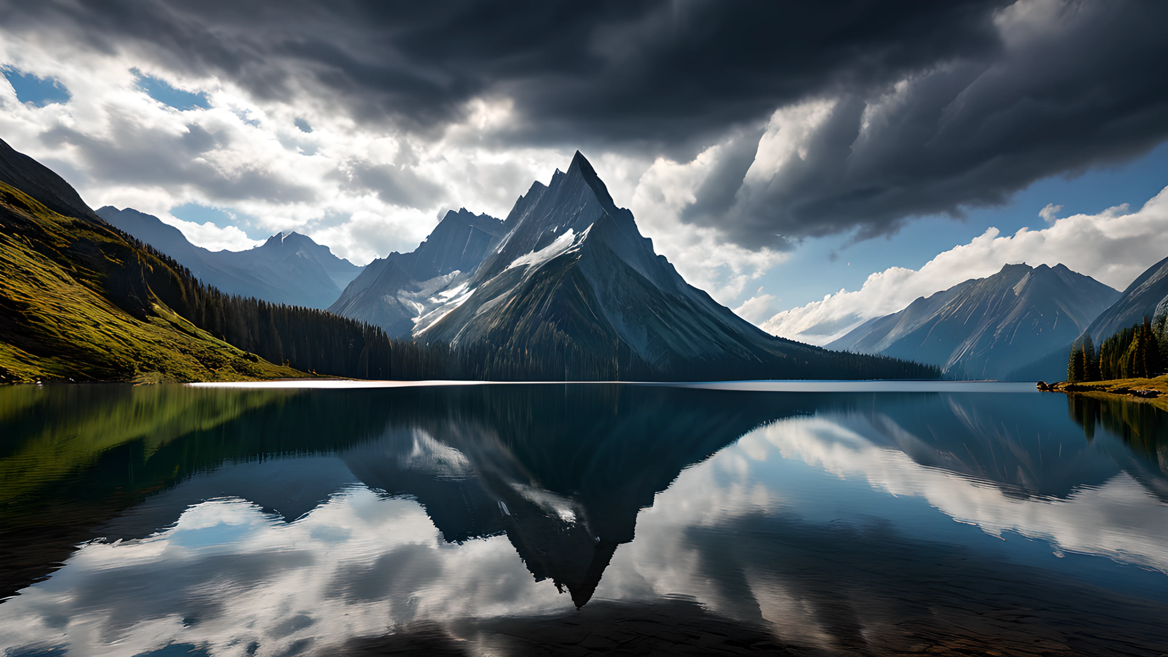 4K Epic Landscape mountain peak 2025-12-31