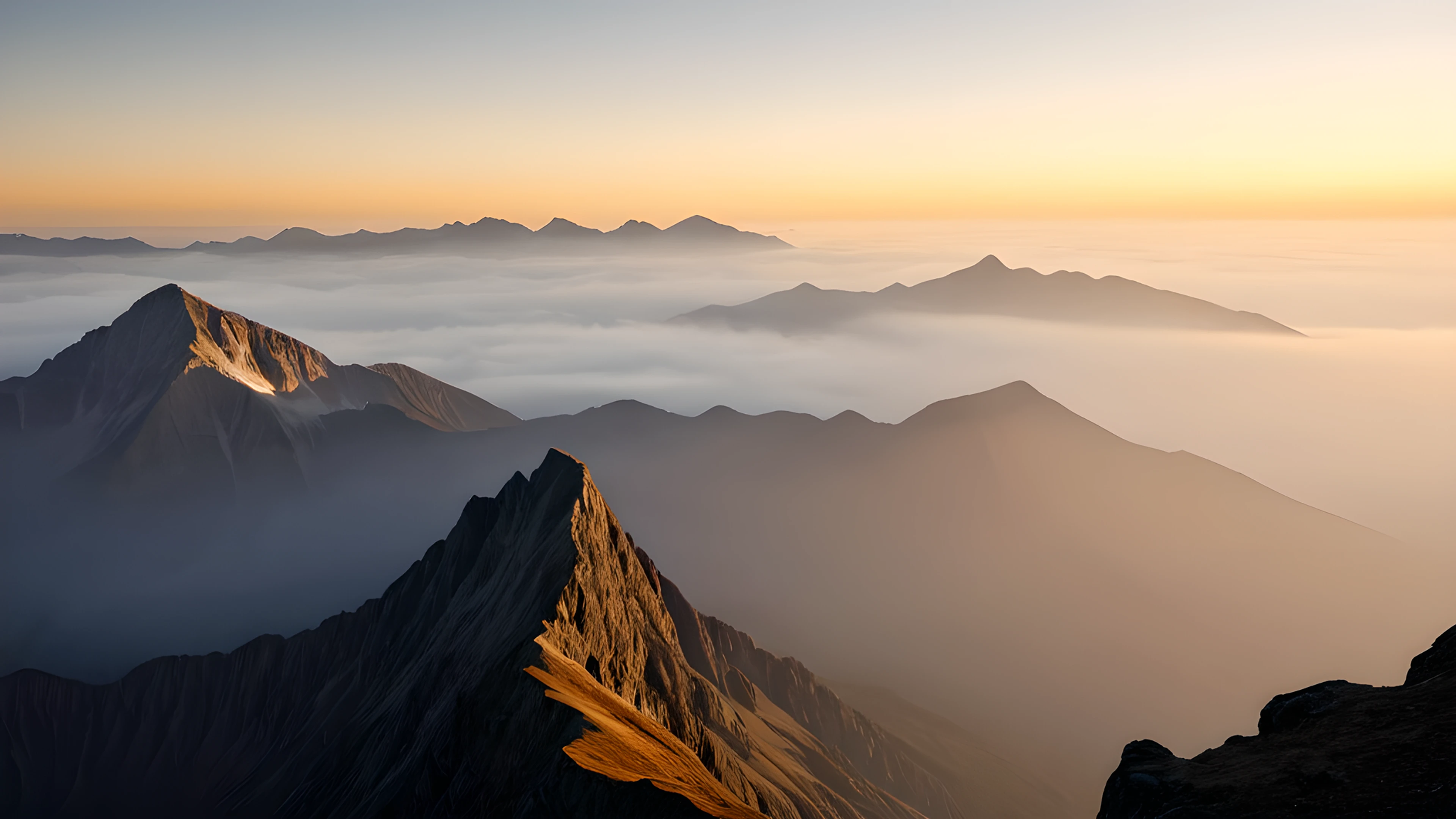 4K Epic Landscape mountain peak 2025-12-31