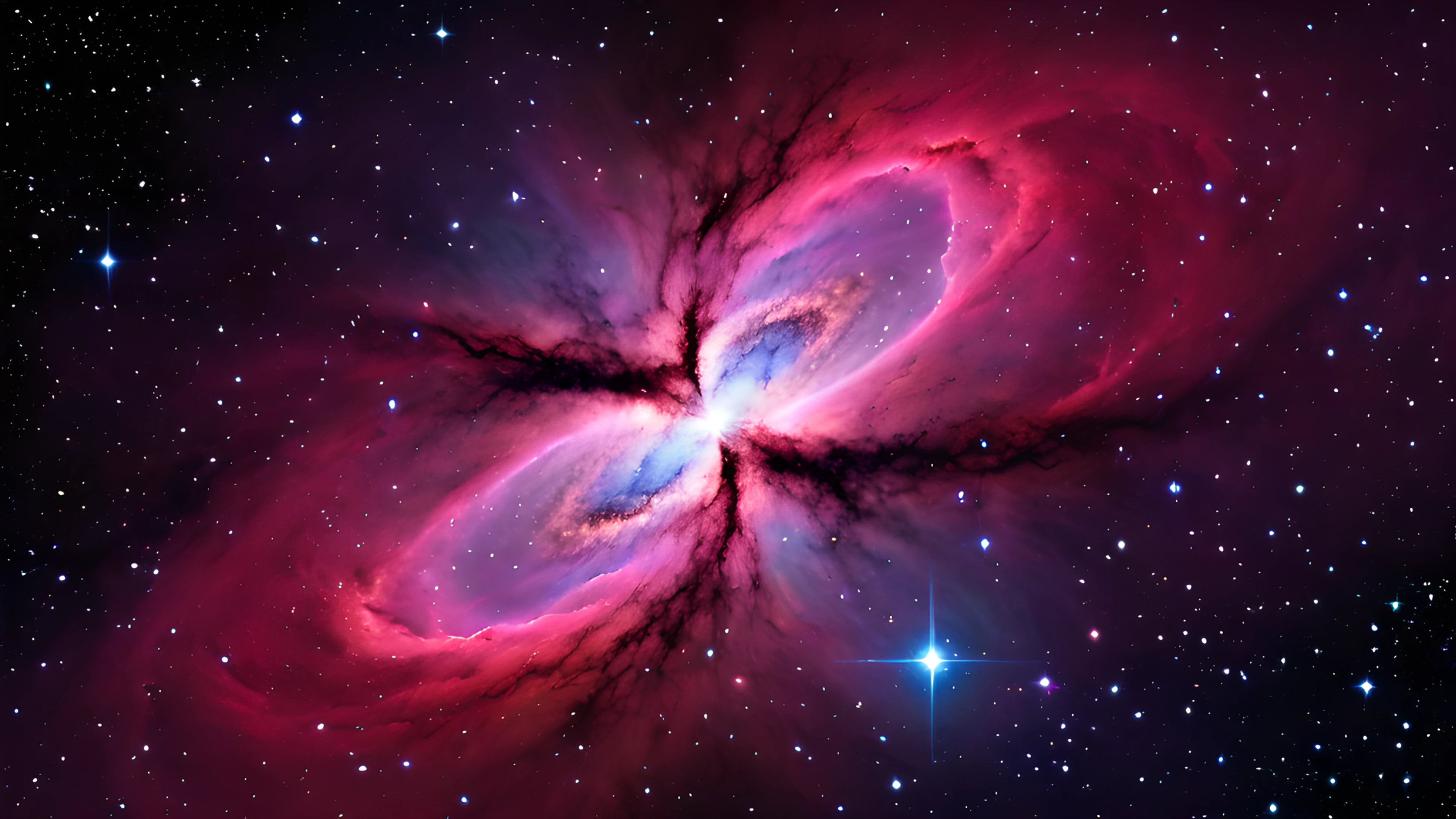 4K Space Nebula galaxy 2025-12-31