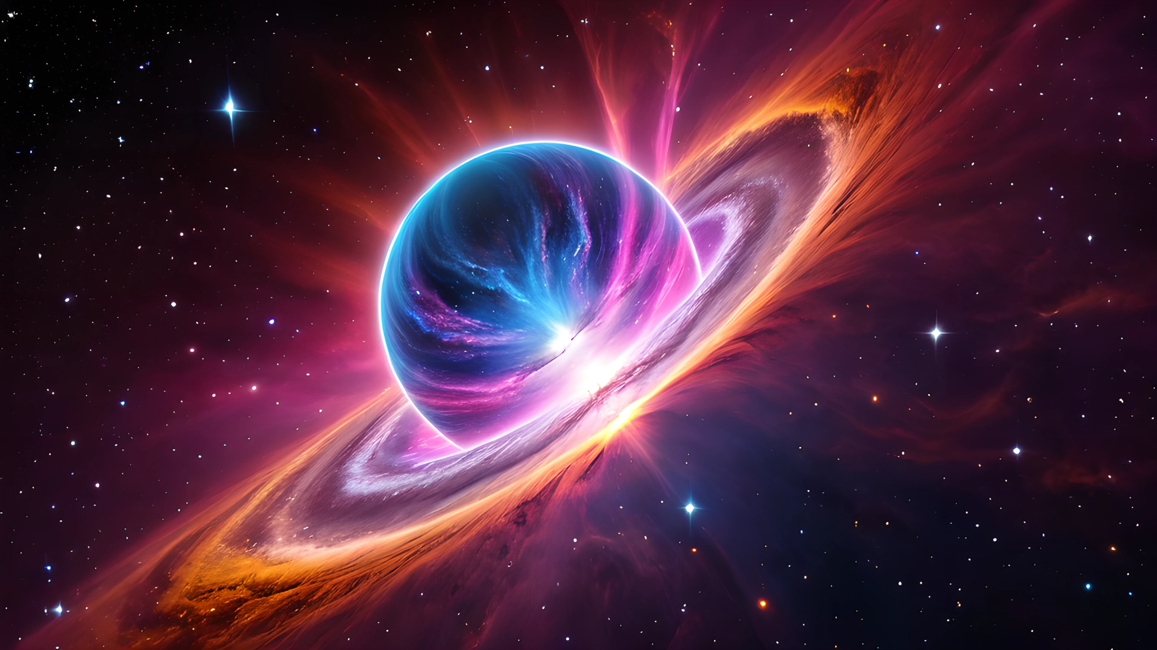 4K Space Nebula planet 2025-12-31