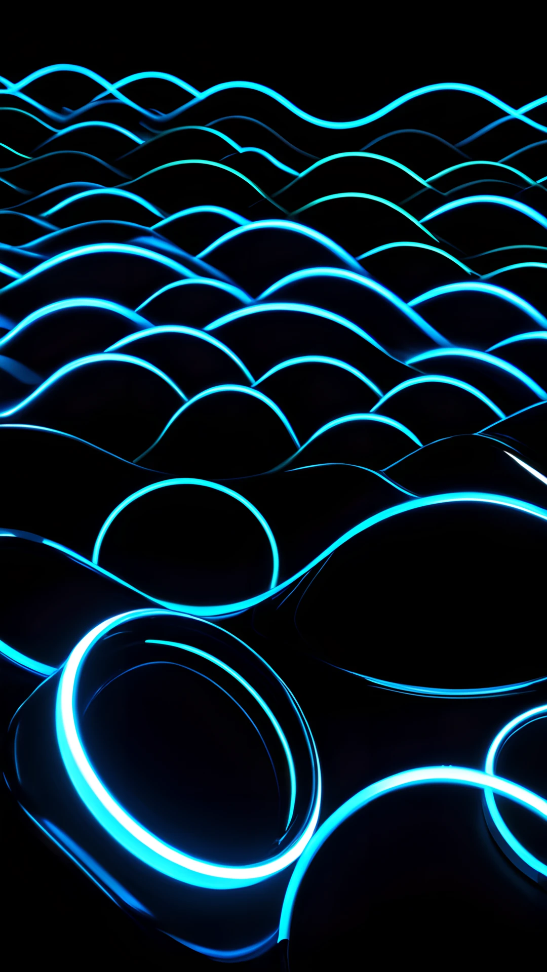 Dark AMOLED Abstract (Mobile & Desktop) rings 2026-01-01