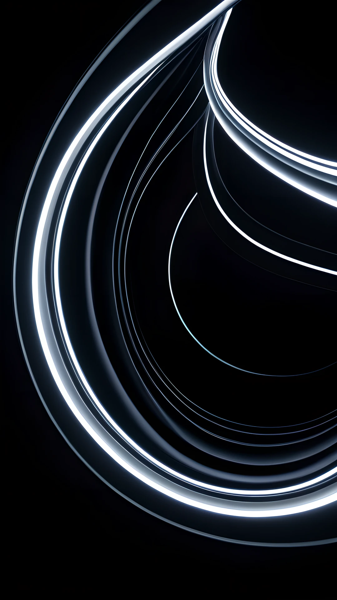 Dark AMOLED Abstract (Mobile & Desktop) waves 2026-01-01