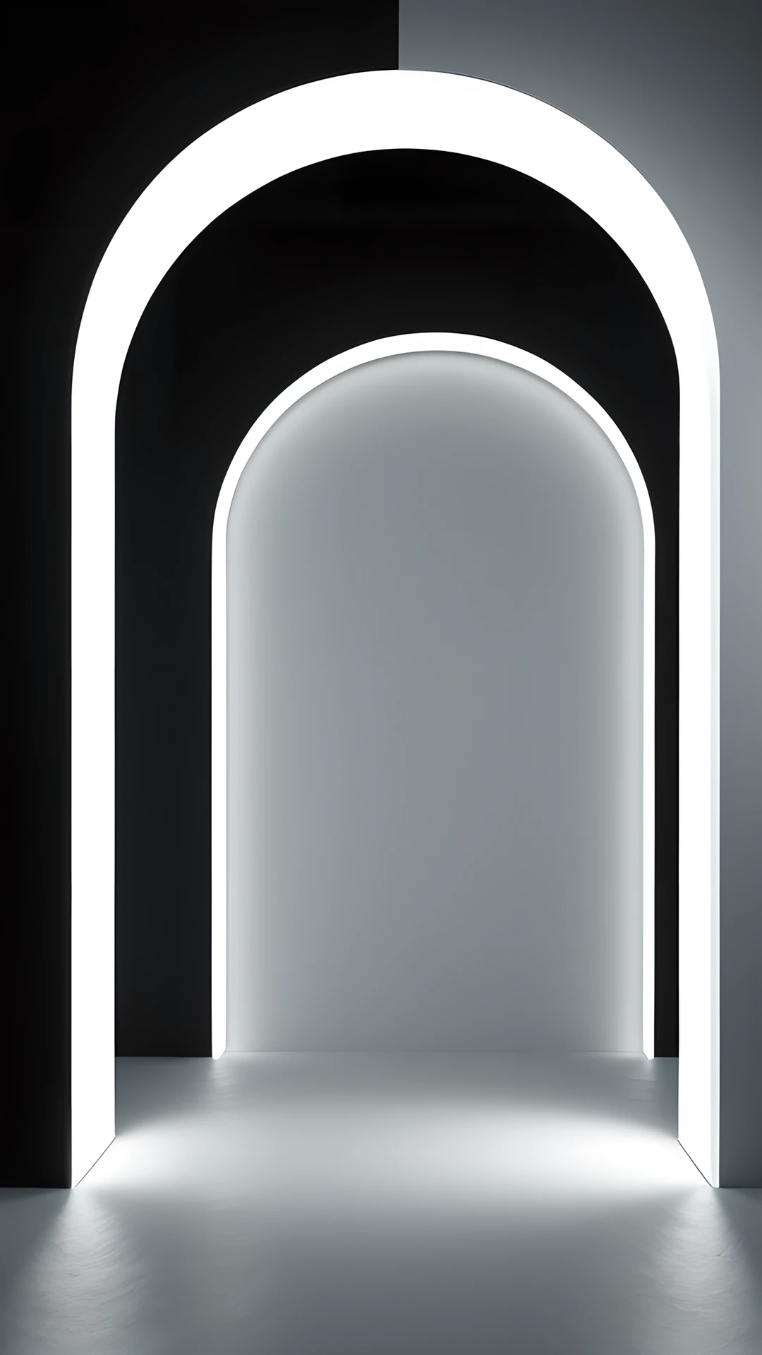 iPhone AMOLED Black Minimal arcs 2026-01-01