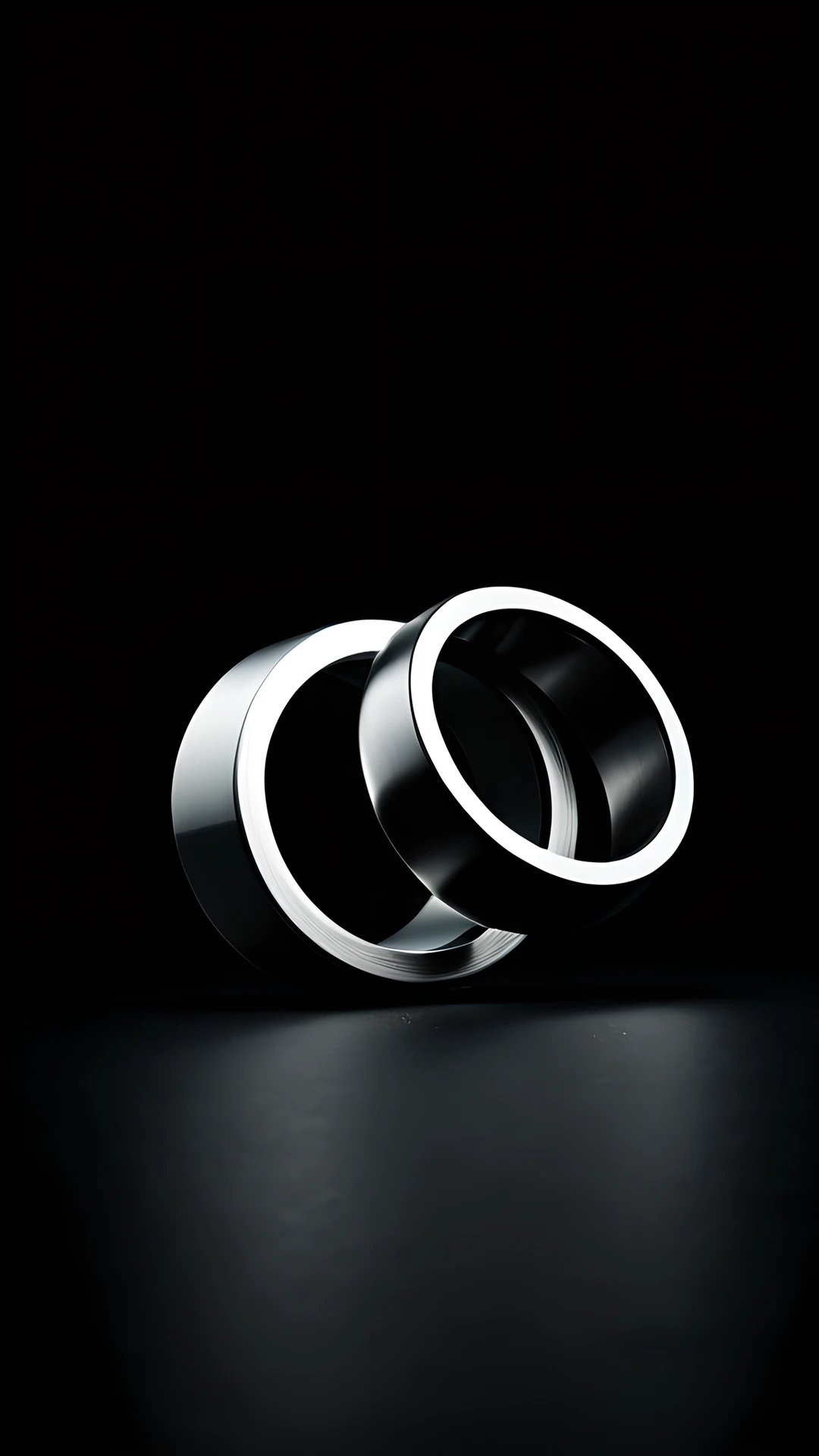 iPhone AMOLED Black Minimal rings 2026-01-01