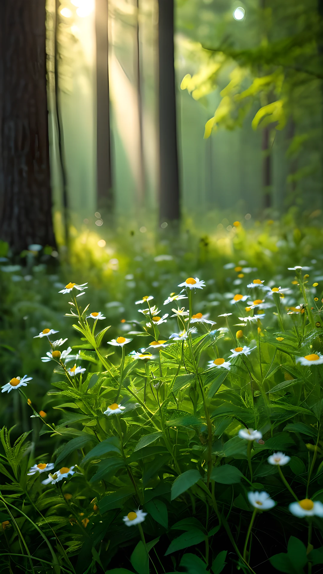 iPhone Nature Green Forest wildflowers 2026-01-01