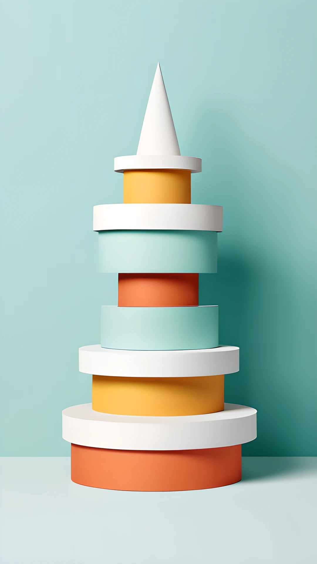 iPhone Pastel Geometry Minimal blocks 2026-01-01