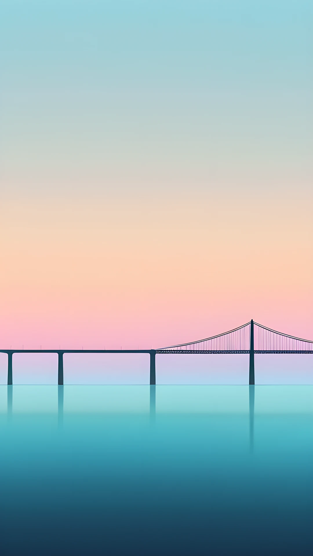 Mobile Sunrise Skyline distant bridge 2025-12-31