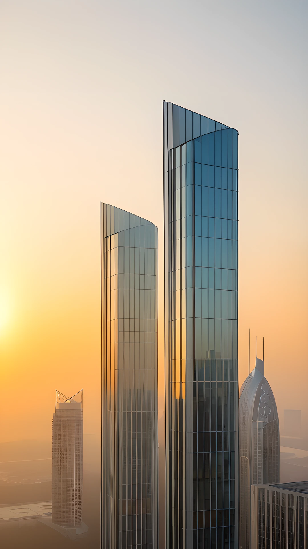 Mobile Sunrise Skyline glass facade 2026-01-01