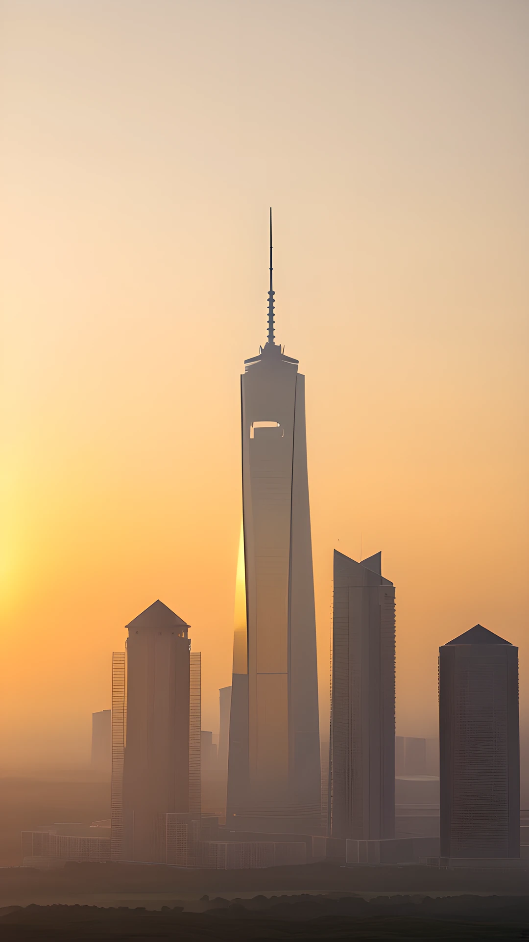 Mobile Sunrise Skyline horizon line 2026-01-01