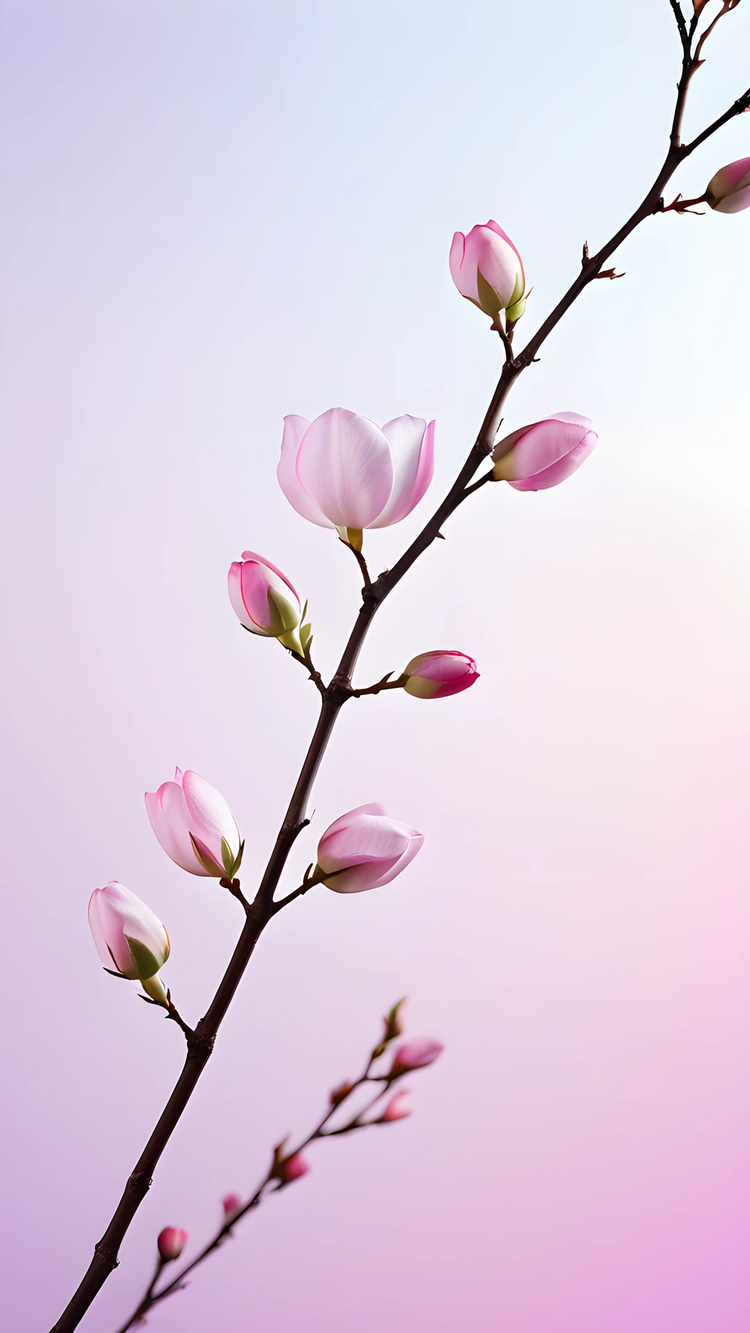 Spring Pastel Blossoms (Mobile) branches 2026-01-01