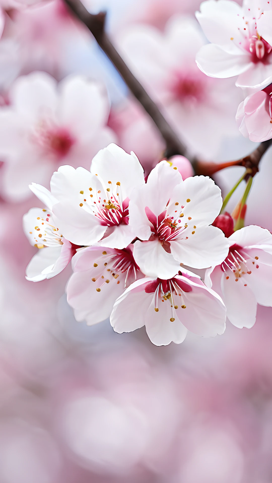 Spring Pastel Blossoms (Mobile) cherry blossoms 2026-01-01