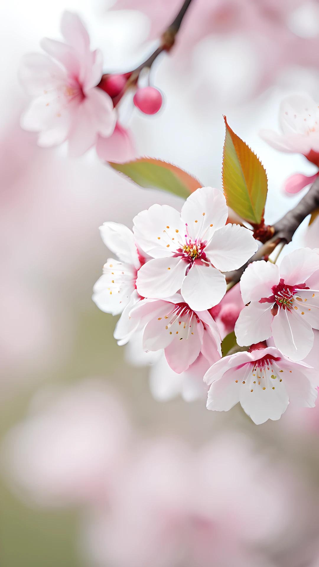 Spring Pastel Blossoms (Mobile) cherry blossoms 2026-01-01