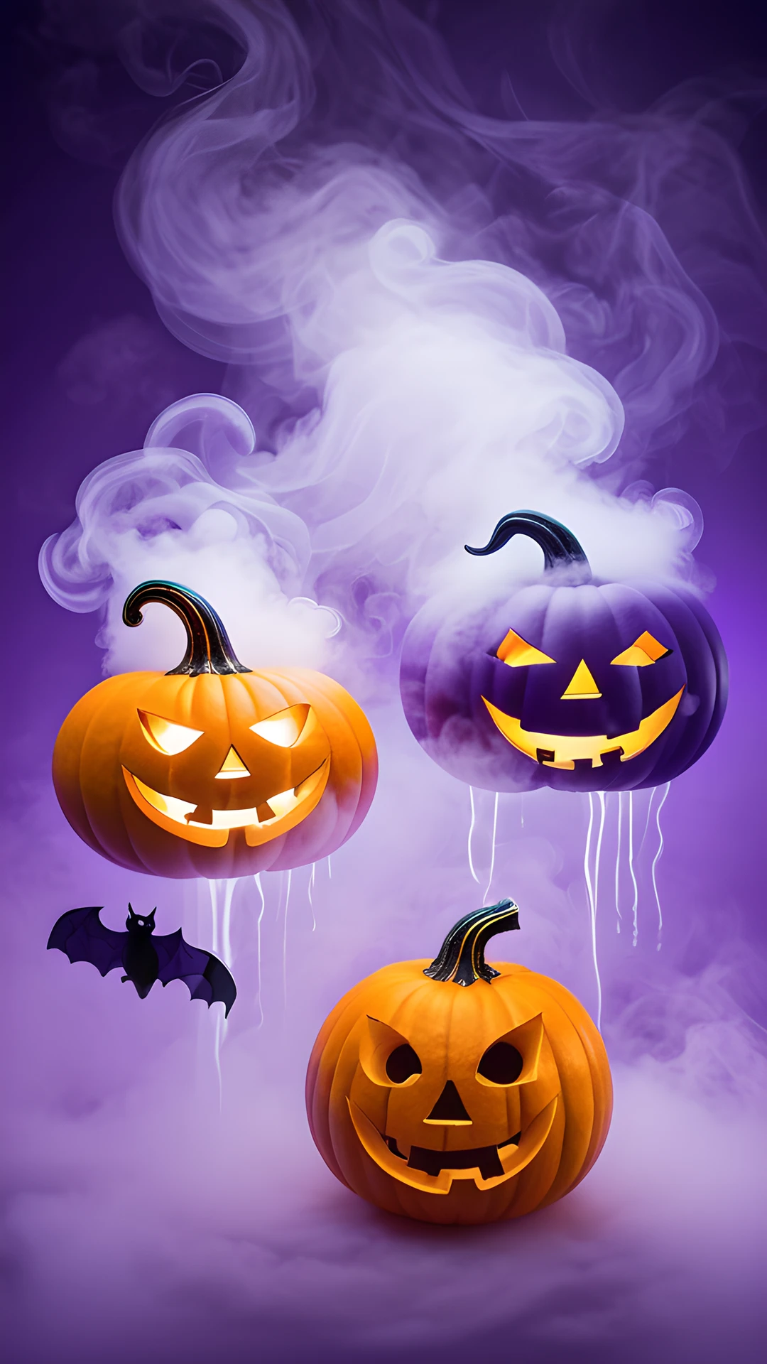 Halloween Neon Pumpkins (Mobile) jack-o'-lantern 2026-01-01