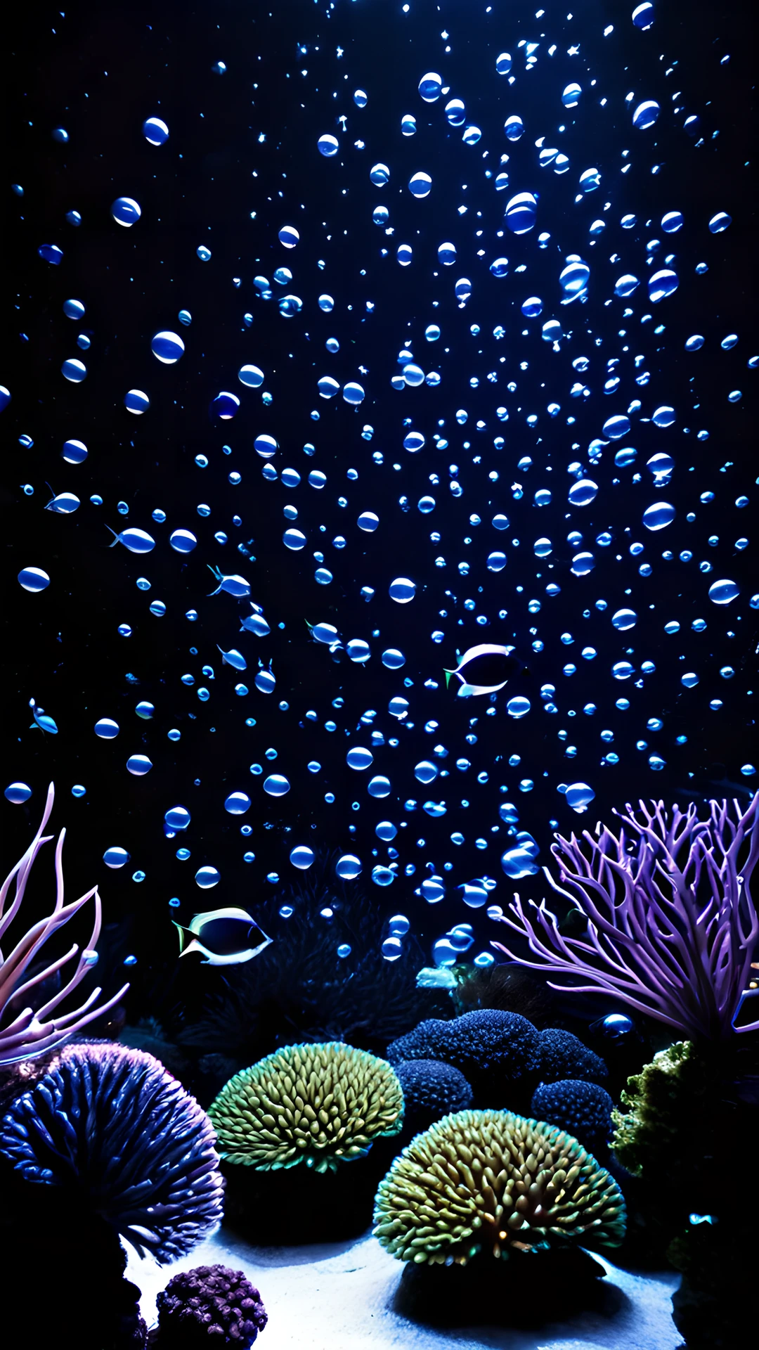 iPhone Underwater Glow bubbles 2026-01-01