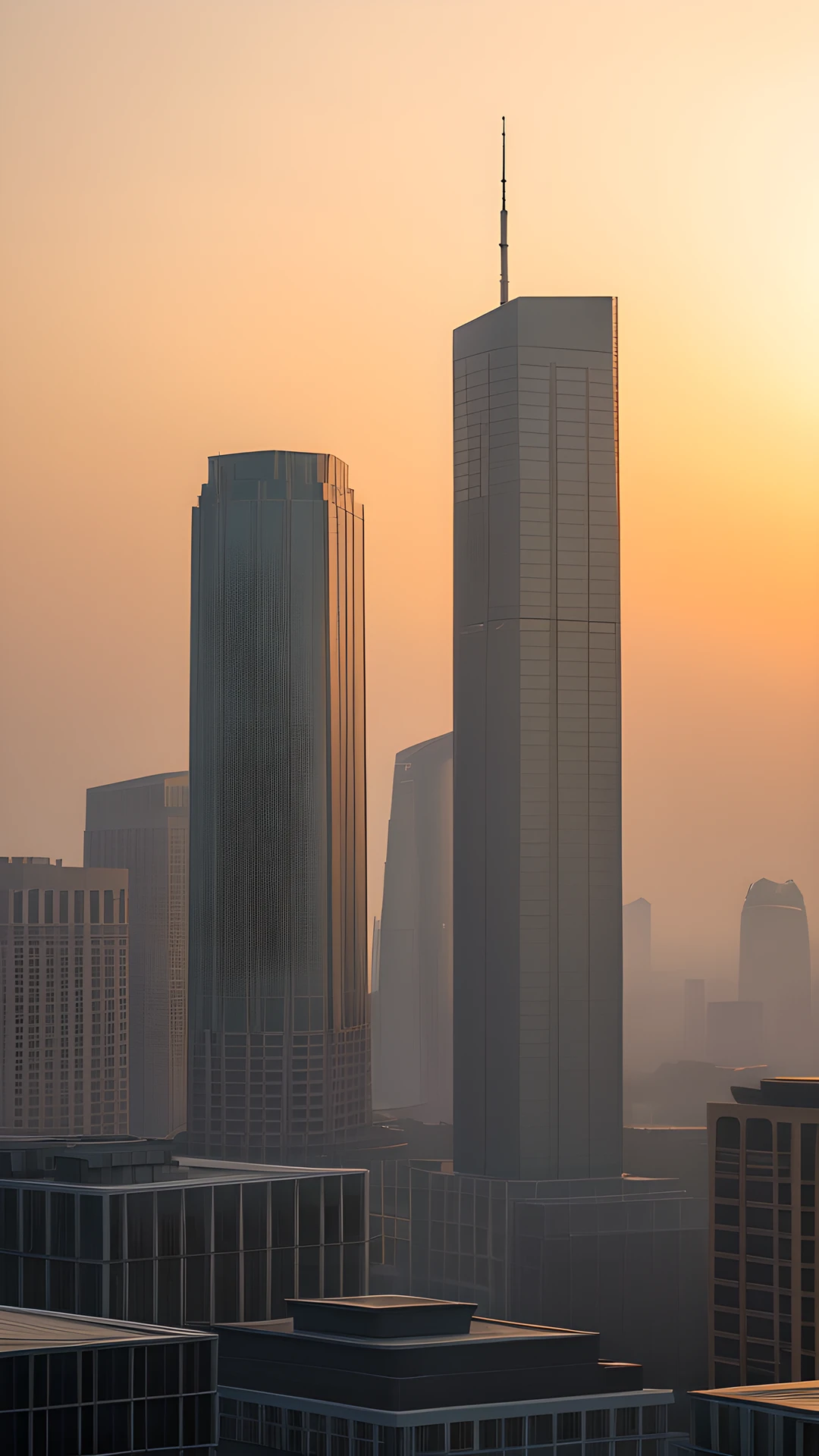 Mobile Sunrise Skyline rooftops 2026-01-01